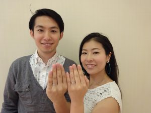 アイプリモ沖縄店のお客様 沖縄parco City店ブログ 婚約指輪 結婚指輪のi Primo アイプリモ