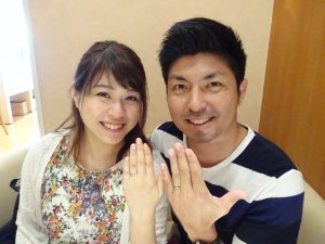 アイプリモ沖縄店のお客様 沖縄parco City店ブログ 婚約指輪 結婚指輪のi Primo アイプリモ