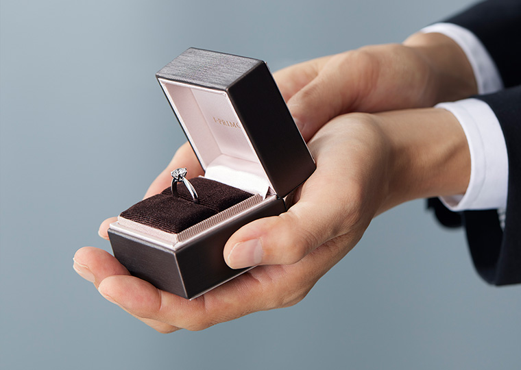 プロポーズ用リングのPERFECT PROPOSE RING（パーフェクトプロポーズリング）｜カップルに人気の婚約指輪,結婚指輪はI-PRIMO（ アイプリモ）