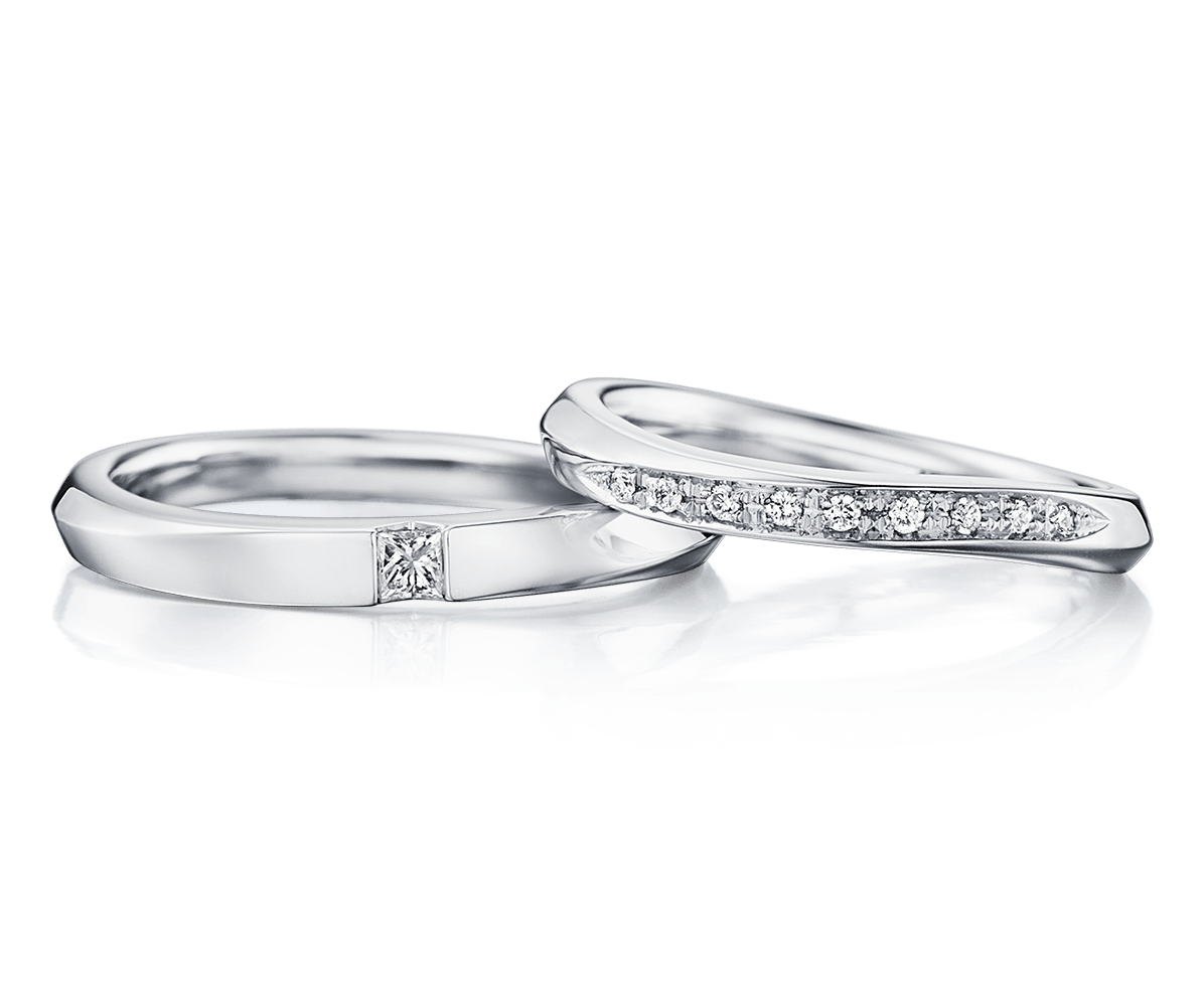 エアロス｜結婚指輪（マリッジリング）｜カップルに人気の婚約指輪 
