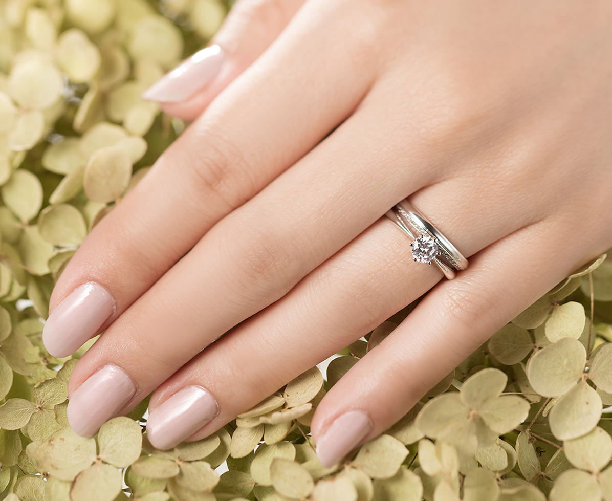 シリウス&アナエル｜セットリング｜カップルに人気の婚約指輪,結婚指輪