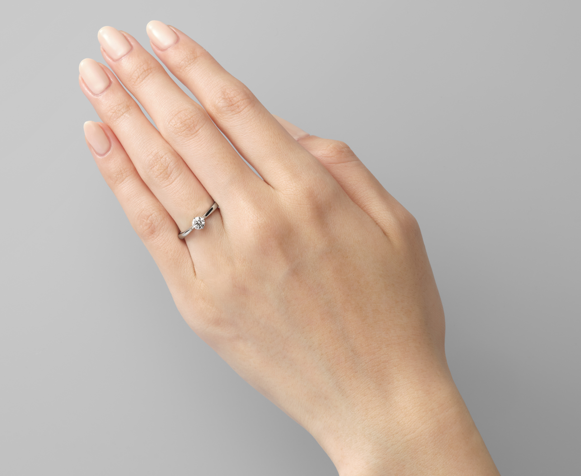 I-PRIMO 結婚指輪　7号　プラチナ3回しか付けてないので綺麗です