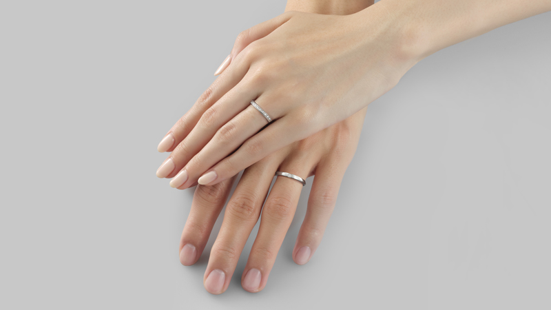エアロス｜結婚指輪（マリッジリング）｜カップルに人気の婚約指輪 