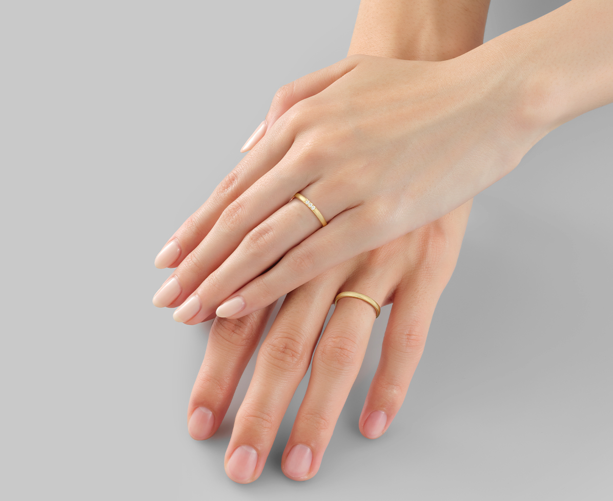 ラクシュ｜結婚指輪（マリッジリング）｜カップルに人気の婚約指輪 